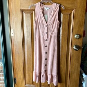 Monteau linen dress